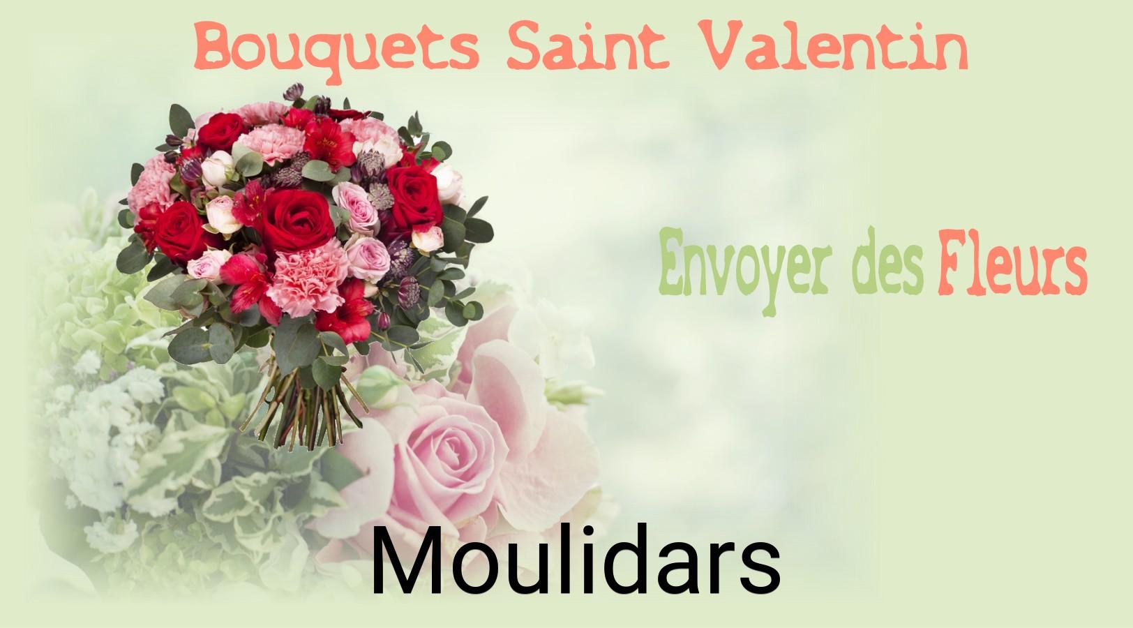 Roses de Saint-Valentin livrées à Moulidars